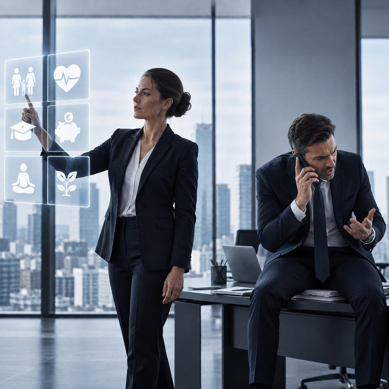 Aree di welfare: famiglia, salute, previdenza, conciliazione — immagine dal materiale del cliente